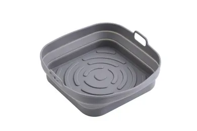 Adler, tacka silikonowa do frytkownicy beztłuszczowej, kwadratowa, 19,7 cm