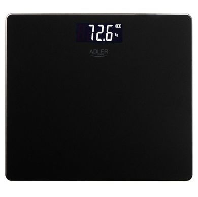 Adler, waga łazienkowa USB-C, akumulatorowa, do 180 kg