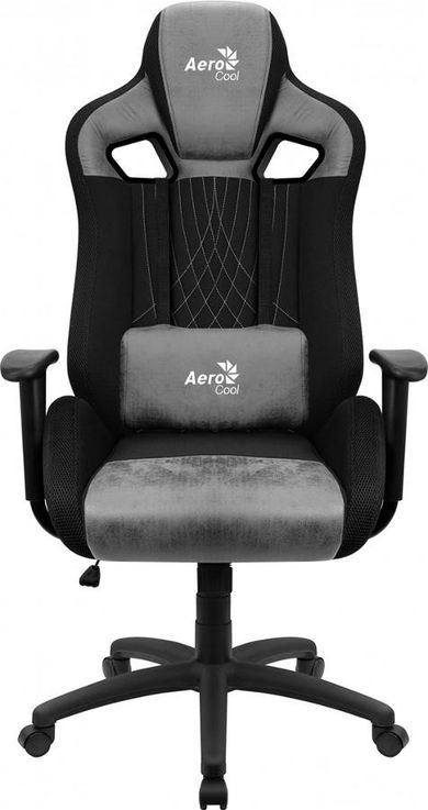 Aerocool, fotel gamingowy, Earl Szary, AC-180