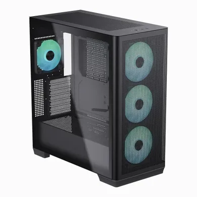 Aerocool, Obudowa Komputerowa, Apnx C1-Bk-V1 Argb