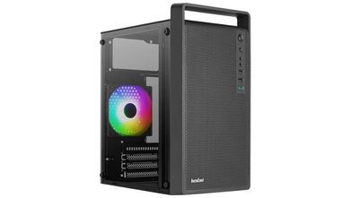 Aerocool, obudowa komputerowa, PGS Cs-109-G-Bk-V1 Frgb, Czarna