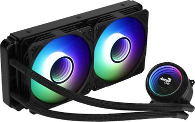 Aerocool, PGS Mirage L240, chłodzenie wodne, ARGB BK