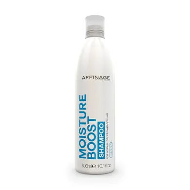 Affinage, Care & Style Moisture Boost Shampoo, nawilżający szampon do włosów suchych i matowych, 300 ml