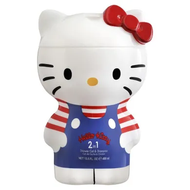 Air-Val, Hello Kitty, 2w1: żel pod prysznic i szampon, 400 ml
