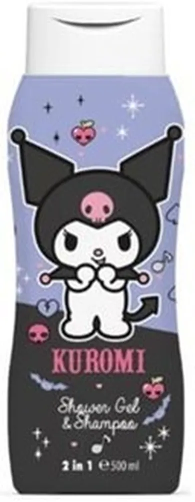 Air Val, Kuromi, 2w1: żel pod prysznic i szampon, 500 ml
