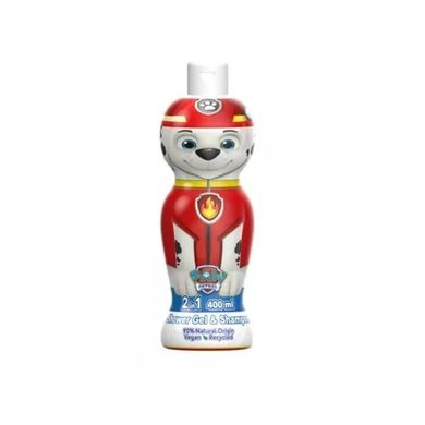 Air-Val, Psi Patrol, Marshall, żel pod prysznic 2w1, 400 ml
