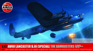 Airfix, Avro Lancaster B.III Special The Dambusters, model do sklejania, 1:72