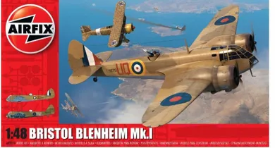 Airfix, Bristol Blenheim Mk.1, model do sklejania, 1:48