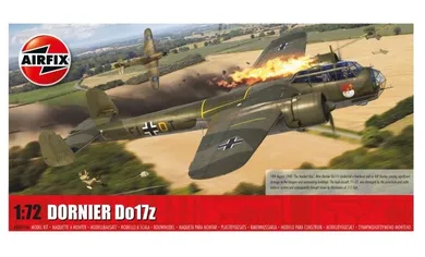 Airfix, Dornier Do17z, model plastikowy, 1:72