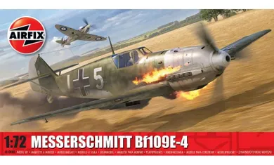 Airfix, Messerschmitt Bf109E-4, model do składania, 1:72