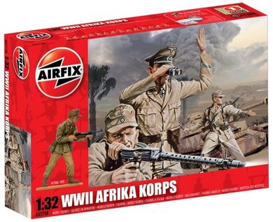 Airfix, Model do sklejania, WWII Afrika Korps, 1:32