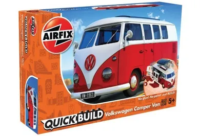 Airfix, VW Camper Van czerwony, model do składania