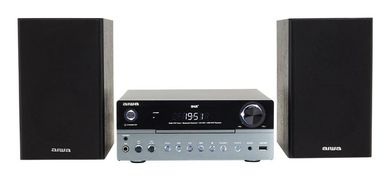 Aiwa, MSBTU-700DAB, wieża, 2-25W, czarna