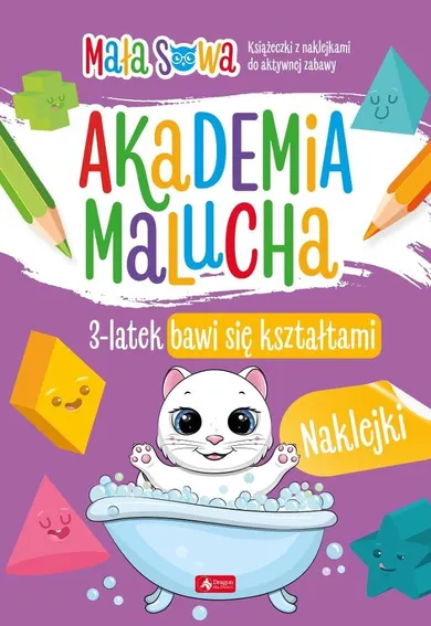 Akademia malucha. 3 latek bawi się kształtami