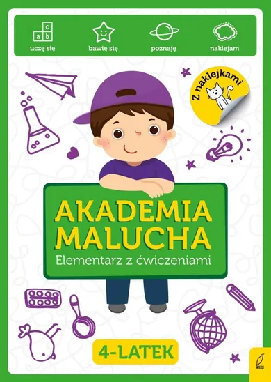 Akademia Malucha. Elementarz z ćwiczeniami 4-latek