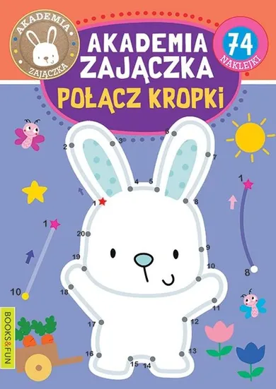 Akademia zajączka. Polacz kropki
