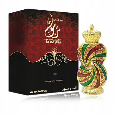 Al Haramain, Tanasuk Unisex, olejek perfumowany, 12 ml