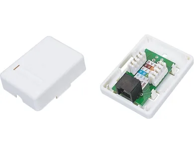Alantec, gniazdo natynkowe UTP, kat.5e, 1xRJ45