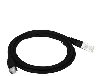 Alantec, patchcord, UTP A-LAN, RJ45, UTP, kat. 5e, czarny, 5m
