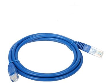 Alantec, patchcord, UTP A-LAN, UTP kat. 5e, 0,5m, niebieski