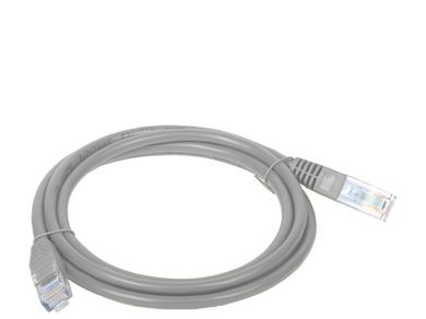 Alantec, patchcord, U/UTP kat. 5e, PVC, 5m, szary