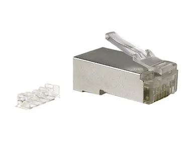 Alantec, wtyk, RJ45, STP, kat. 6, 100 szt.