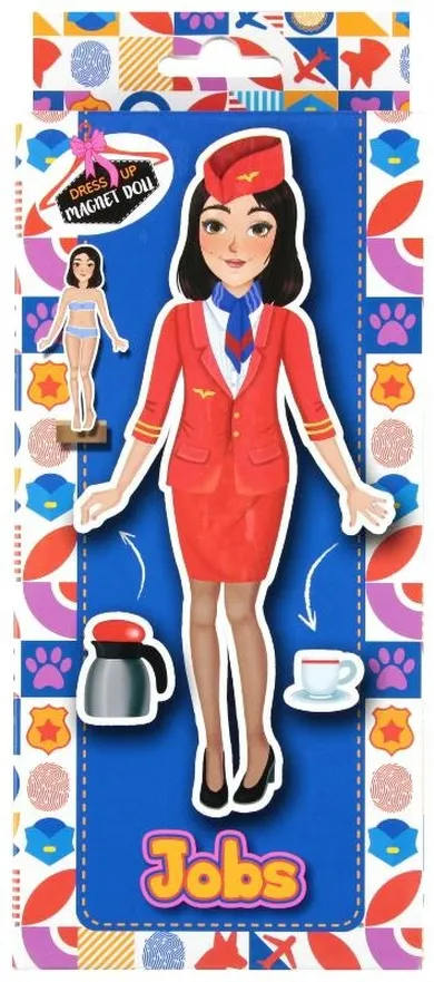 Alba Moli, Praca, magnetyczna ubieranka