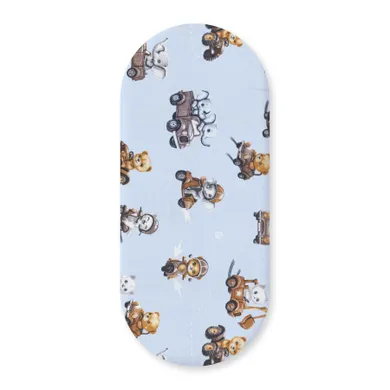 Albero Mio, Little Drivers World, prześcieradło do gondoli, 35-80 cm