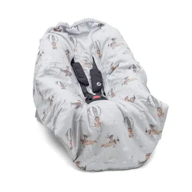 Albero Mio, Lot balonem, otulacz do fotelika