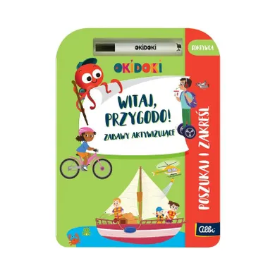 Albi. Okidoki. Witaj Przygodo. Poszukaj i zakreśl