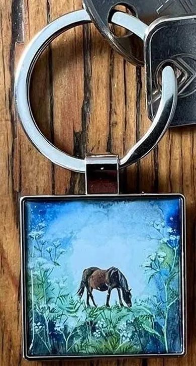 Alex Clark, brelok do kluczy, koń