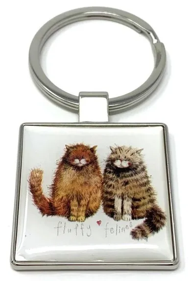 Alex Clark, brelok do kluczy, Puszyste koty