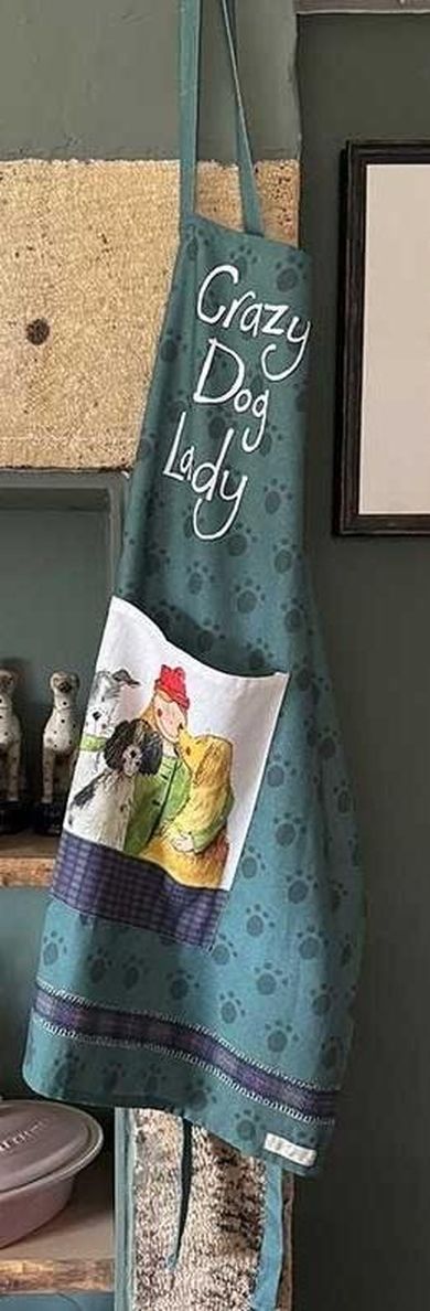 Alex Clark, fartuch kuchenny, Crazy Dog Lady Psiara