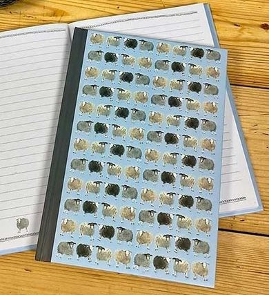 Alex Clark, notatnik A5, Owieczki, 1 szt.