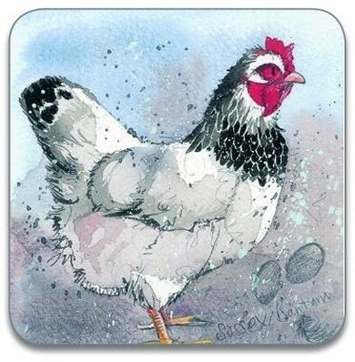 Alex Clark, podkładka pod kubek, Kura Sussex