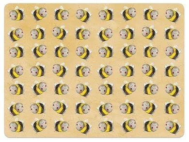 Alex Clark, podkładka pod talerz, Pracowite pszczoły