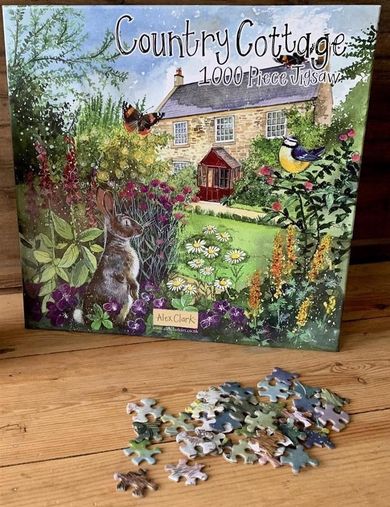 Alex Clark, Wiejski domek, puzzle, 1000 elementów