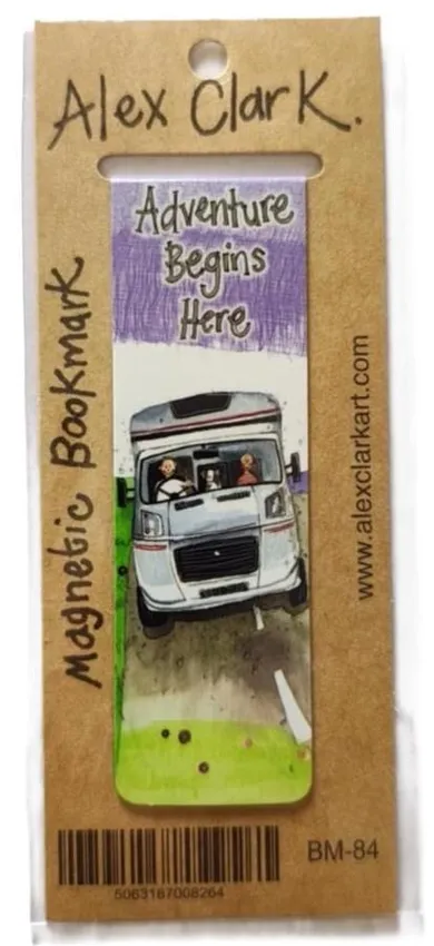 Alex Clark, zakładka do książki, Kamper