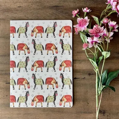 Alex Clark, zeszyt B5, 40 kartek, linia, Konie, 1 szt.