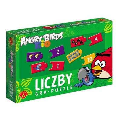 Alexander, Angry Birds Rio, Liczby, gra puzzle