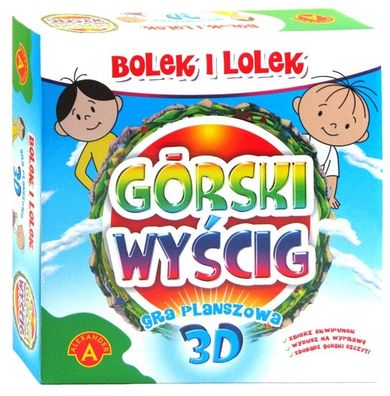 Alexander, Bolek i Lolek, Górski wyścig, gra familijna