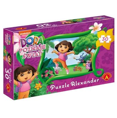 Alexander, Dora poznaje świat, puzzle, 30 elementów