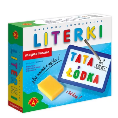 Alexander, literki magnetyczne z tablicą