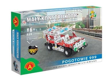 Alexander, Mały Konstruktor, Pogotowie, zestaw konstrukcyjny