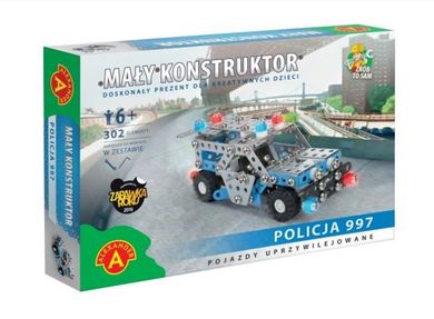 Alexander, Mały Konstruktor, Policja, zestaw konstrukcyjny
