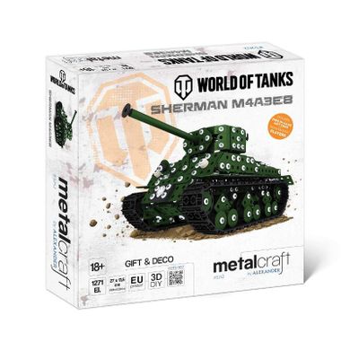 Alexander, Metalcraft, World of Tanks, czołg sherman M4A3E8, model do składania