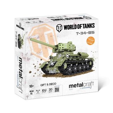 Alexander, Metalcraft, World of Tanks, czołg t-34-85, model do składania