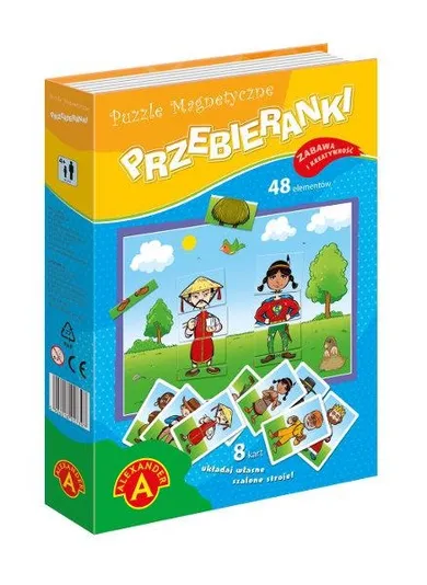 Alexander, Przebieranki, puzzle magnetyczne