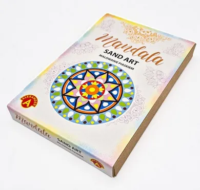 Alexander, Sand Art, Mandala, malowanie piaskiem