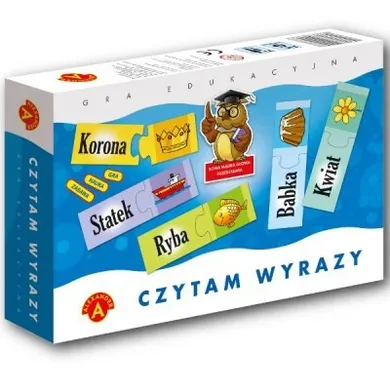 Alexander, Sowa Mądra Głowa, Czytam wyrazy, gra edukacyjna